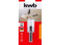 p_KWB-49704210 AVELLANADOR DE ACERO 5 FILOS ENCASTRE CILINDRICO PARA MADERA, 8 mm