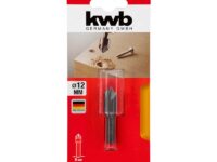 p_KWB-49704310 AVELLANADOR DE ACERO 5 FILOS ENCASTRE CILINDRICO PARA MADERA, 12 mm