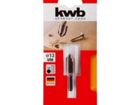 p_KWB-49704710 AVELLANADOR DE ACERO 7 FILOS ENCASTRE 1/4 PARA MADERA, 13 mm