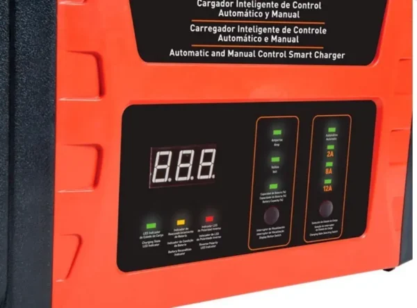 12 AMP de nivel de carga continua, control de alternador, proteccion contra conxion invertida