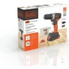 Taladro 10mm 20v Velocidad Variable Reversible Mandril autojustable 600RPM Litio