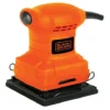 BS200-AR 1 Lijadora Orbital 1/4 hoja 200w Interruptor Sellado 3200OPM