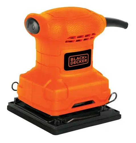 BS200-AR 1 Lijadora Orbital 1/4 hoja 200w Interruptor Sellado 3200OPM