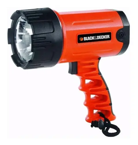 Linterna, 6v, 80 lumenes, Tecnolog?a LED, carga de larga duraci?n. Recargable.