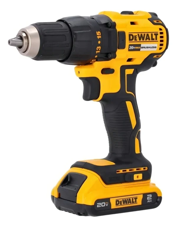 DCD7771D2-AR 2 Taladro Atornillador Percutor BRUSHLESS 13mm, 20v, 2 baterias