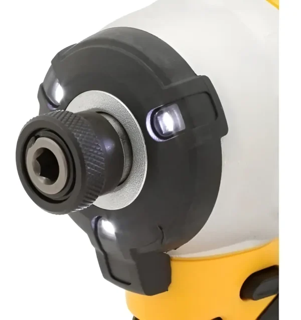 Atornillador de impacto hex 1/4" 20v  190 Nm sin carbones, 2Ah