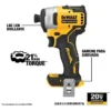 Atornillador de impacto hex 1/4" 20v  190 Nm sin carbones, 2Ah