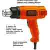 Pistola Calor, 1500w, 2 ajustes de temp 400?C - 540?C