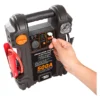 Arranccador portatil,cable i pinzas de uso rudo,control polaridad invertida, 12v