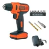 Taladro 10mm 12v Velocidad Variable Reversible Mandril autojustable 600RPM 10mm Litio