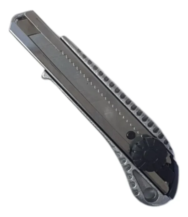 RU15003 2 CUTTER PROFESIONAL DE ALUMINIO C/RUEDITA. HOJA 18 MM