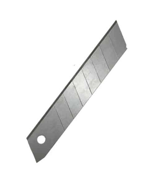 CUTTER REPUESTO HOJA 18 MM X 10 UNID.