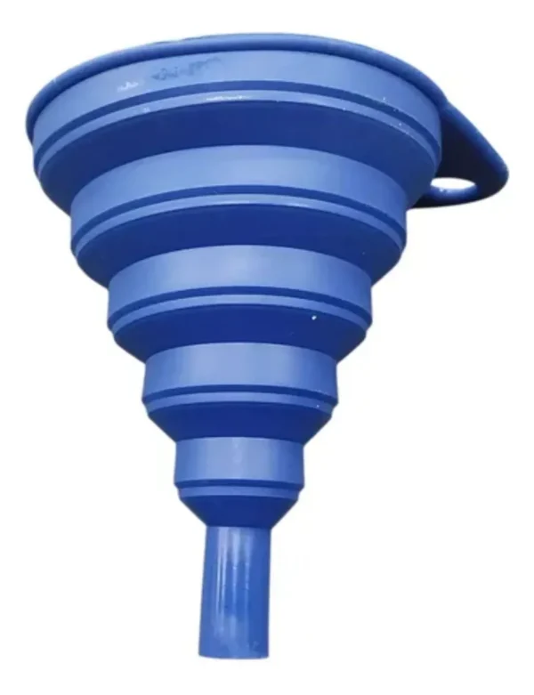 RU15389 1 EMBUDO PLEGABLE DE SILICONA X 2 PZ
medidas: 11,5 cm parte superior. 8,5 cm de boca. 11 cm altura. 2,5 cm cuello inferior. 1,5 diam cuello inferior.