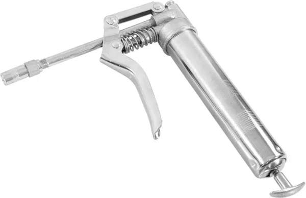 RU15394 1 ENGRASADOR VERTICAL T/SATA
capacidad: 100 cc. Usos: colocar grasa en lugares de dificl acceso con una sola mano. Utilizado en autos, motos, camiones, embarcaciones, cuatriciclos, UTV, remolques, etc.