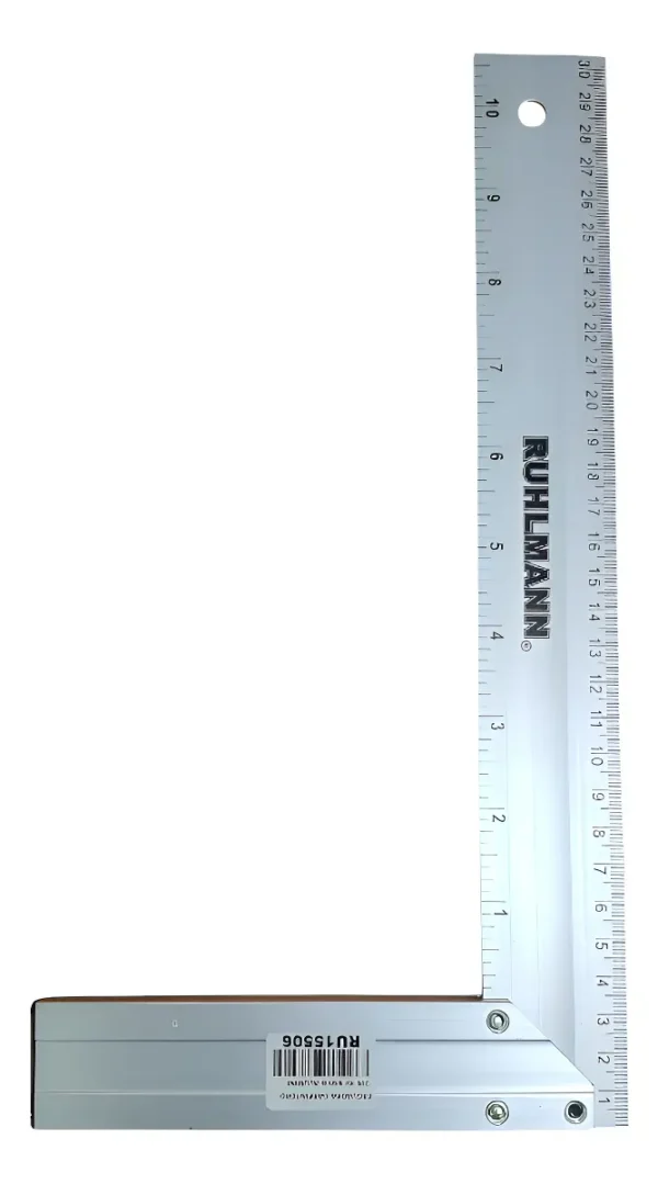 RU15506 1 ESCUADRA CARPINTERO.ALUM.300 X 164 MM