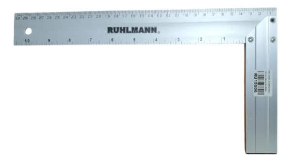 RU15506 2 ESCUADRA CARPINTERO.ALUM.300 X 164 MM