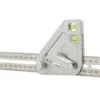 ESCUADRA MULTIFUNCION a.inox/aluminio (multi angulos/mm-sae/doble nivel)