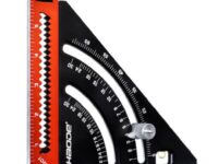 RU15513 1 ESCUADRA 18 x 18 cm C/REGLA PLEGABLE + copiador + trazador