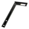 ESCUADRA CARPINTERO 300 mm. HEAVY DUTY
largo 300 mm. Permite realizar marcaciones en dif. Angulos en forma precisa.
Incluye soporte de borde y copiador para realizar marcaciones repetidas. Angulos pre marcados. Material aluminio.