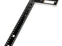 RU15547 1 ESCUADRA CARPINTERO 300 mm. HEAVY DUTY
largo 300 mm. Permite realizar marcaciones en dif. Angulos en forma precisa.
Incluye soporte de borde y copiador para realizar marcaciones repetidas. Angulos pre marcados. Material aluminio.