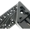 ESCUADRA CARPINTERO 300 mm. HEAVY DUTY
largo 300 mm. Permite realizar marcaciones en dif. Angulos en forma precisa.
Incluye soporte de borde y copiador para realizar marcaciones repetidas. Angulos pre marcados. Material aluminio.