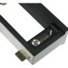 ESCUADRA CARPINTERO 300 mm. HEAVY DUTY
largo 300 mm. Permite realizar marcaciones en dif. Angulos en forma precisa.
Incluye soporte de borde y copiador para realizar marcaciones repetidas. Angulos pre marcados. Material aluminio.