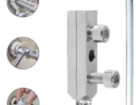 EXTRACTOR DE CANILLAS ROTAS.
Usos: quitar roscas rotas de ca?os de agua y gas de 1/2 y 3/4".
Material: acero de alta resistencia con tratamiento anticorrosivo. dureza: 55HRC. Incluye llave allen 6mm.
