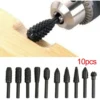 RU17005 2 FRESAS ESCOFINAS P/MADERA X 10 PZS.ENC.1/4"