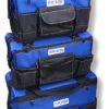 BOLSO CON RUEDAS. MANIJA TELESCOPICA X 3 PZ. (14,5" - 16,5" - 19")
Medidas: 14,5'' - 16,5'' - 19''. Material: poliester de alta densidad. Costuras remachadas, bolsillos intermos. Apilable. Alto total apilado 93 cm
ruedas 10 x 3 cm. c/prot de ruedas subida de escalon.