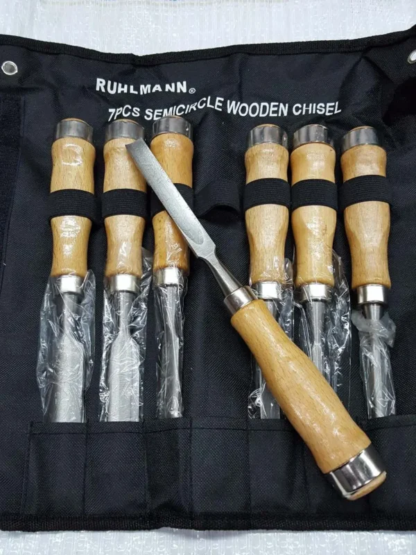 GUBIAS PARA TORNO JGO. 7 PCS.