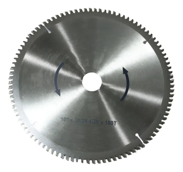 HOJA WIDIA P/ALUMINIO 10" X100DT