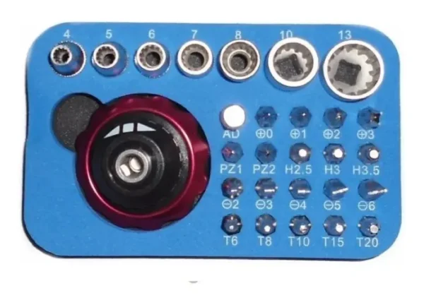 JGO 28 PZS.PTAS/TUBOS CRIQ.PALMA 1/4"