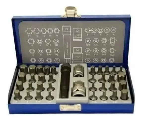 RU22011 2 JGO 37 PCS.TORX-ALLEN-RIBE-MULTIESTRIA