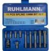 JGO. PUNTAS MULTIESTRIAS 11PCS. (caja azul)