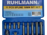 RU24007 1 JGO. PUNTAS MULTIESTRIAS 11PCS. (caja azul)