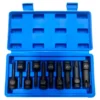 RU24008 2 JGO TORX ALTO IMPACTO ENC 1/2 X 10 PZ 30 A 100. medidas: T30-40-45-50-55-60-70-80-90-100. material: Cr-Mo. largo: 75 mm