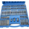JGO de PUNTAS x 75 PZ TORX-ALLEN-MULTIESTRIA-RIBE MATERIAL S-2. Encastre: 1/4- 3/8-1/2".
Allen: 4-5-6-7-8-10-12. alto: 30 mm / 4-5-6-7-8-10-12 alto: 75 mm.
Torx: 20-25-30-40-45-50-50-55-60 alto 30 mm / 20-25-30-40-45-50-50-55-60 alto: 75 mm
Torx tamper: 20-25-30-40-45-50-50-55-60 alto 30 mm / 20-25-30-40-45-50-50-55-60 alto: 75 mm
Multiestria: 5-6-8-10-12 alto: 30 mm / 5-6-8-10-12 alto: 75 mm
Ribe: 6-7-8-9-10-12-14 alto 30 mm / 6-7-8-9-10-12-14 alto: 75 mm
Adaptadores 1 x 3/8x 10 mm / 2 x 1/2x 10 mm