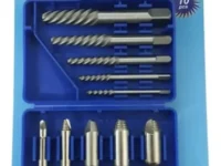 RU25010 1 JGO EXTRACTOR DE TORNILLOS X 10 PZS. Usos: ideal para extraer tornillos cabeza cortada o redondeada.material: Cr-Va.