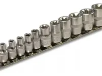 RU25102 1 JGO.TUBOS TORX HEMBRA 11 PC.ENC 1/4"-3/8" (1/4 X6-7-8. 3/8 X10-12-14-16-18-20-22-24)