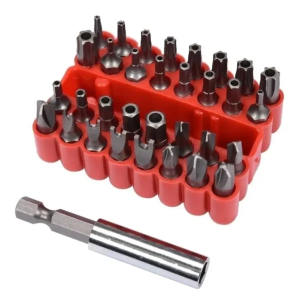 RU25110 1 JGO.DE 33 PCS.PUNTAS DE SEGURIDAD (caja roja)