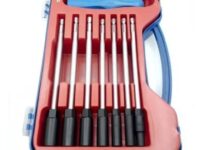 LLAVE "T" 8 PCS.(IC04222129H) (caja c/7 tubos + manija azul)