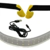 LAMPARA LED ELASTICA USB 1000 LM
2 modos de luz, silicona flexible c/ganchos, bateria 2400 mAh (2 x 1200mAh). Autonomia: 3 hs. Cant de led: 60. rotacion 160*.
Base magnetica doble. Usos ideal automotor uso capot, camping, instalaciones en gral,  const en seco, etc.