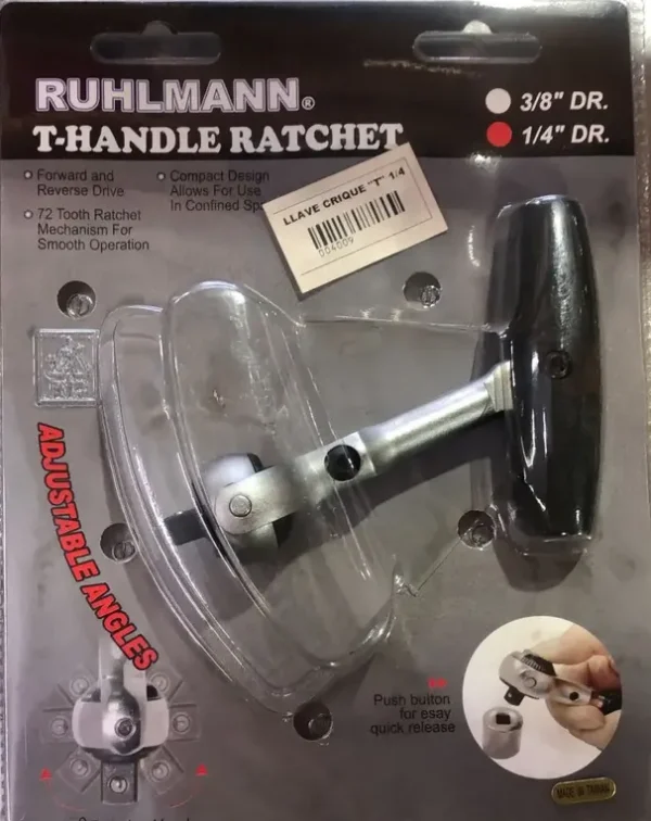 RU30000 1 LLAVE CRIQUE "T" 1/4"