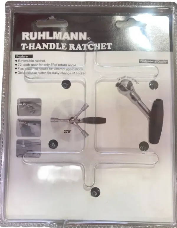 RU30000 2 LLAVE CRIQUE "T" 1/4"