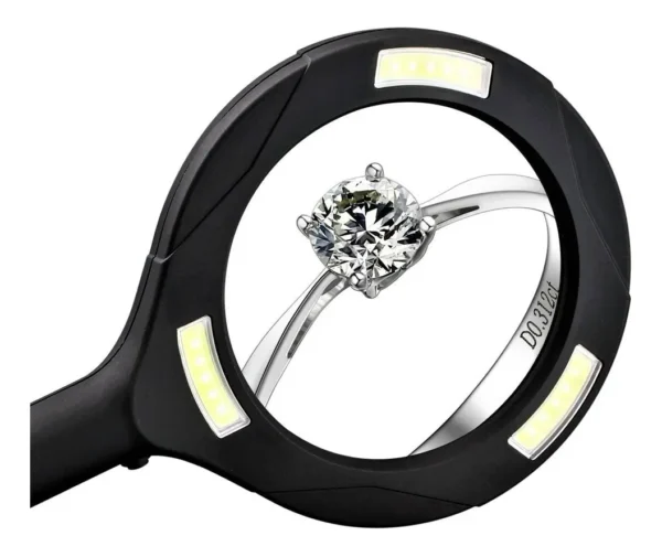 RU30701 2 LUPA DE MANO 3 LED DIAM.110 MM