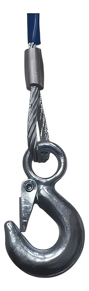 RU38160 2 CABLE DE ACERO REMOLQUE 8 mm x 4 mt. TN 3000kg. Usos: permite remolcar cualquier tipo de vehiculos.
Incluye 2 ganchos de sujecion con seguro.
