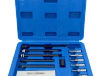 RU43153 1 KIT EXTRACTOR DE RULEMANES CHICOS X 13 PZ.
Rango: 20-90 mm / puntas intercambiables de 4,5/5/6/8 mm. ruleman 6004-6010 / 6201-6206 / 6300-6302.