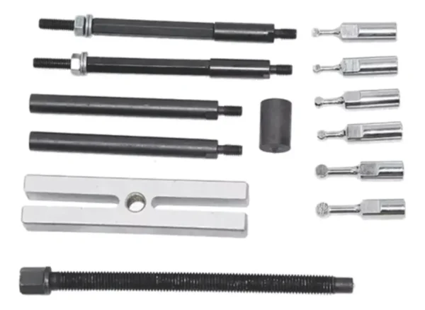 RU43153 3 KIT EXTRACTOR DE RULEMANES CHICOS X 13 PZ.
Rango: 20-90 mm / puntas intercambiables de 4,5/5/6/8 mm. ruleman 6004-6010 / 6201-6206 / 6300-6302.