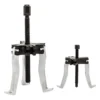 RU43166 5 KIT 10 PZ EXTRACTOR DE POLEAS Y ENGRANAJES INT Y EXTERIOR. 3" y 7".
Usos: excelente herramientas para demontar poleas, engranajes, cojinetes, volantes. Se puede utilizar con 2 o 3 patas interior y exterior.
Capacidad 3" largo tornillo 76 mm. Max aper. 78mm. torque: 2 tn. capacidad 7"largo tornillo 178 mm. Max aper 147 mm. torque 5 tn