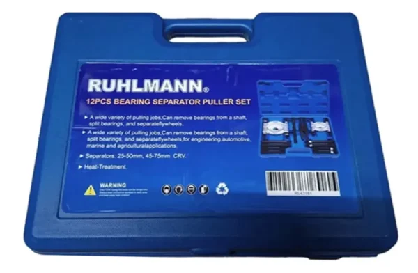 RU43181 2 KIT EXTRACTOR DE CEPO X 12 PZ. Extractor de rulemanes de 2" y 3" de exterior.